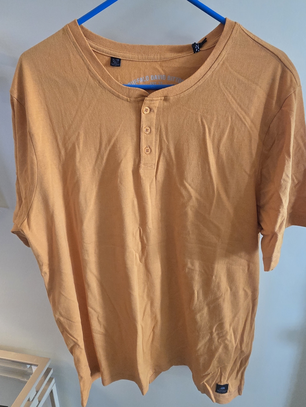 Buffalo David Bitton Orange Graphic Tee